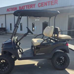 Black Lifted Club Car 48V Tempo 4-Pass